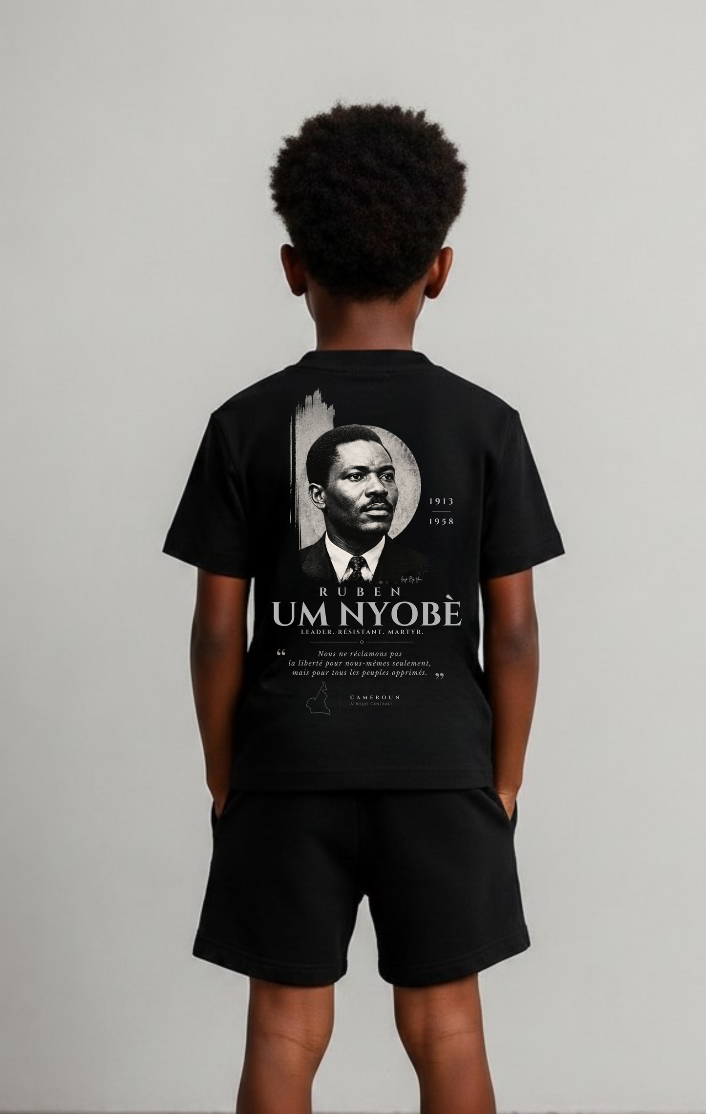 T-shirt Um Nyobé 🇨🇲 Cameroun