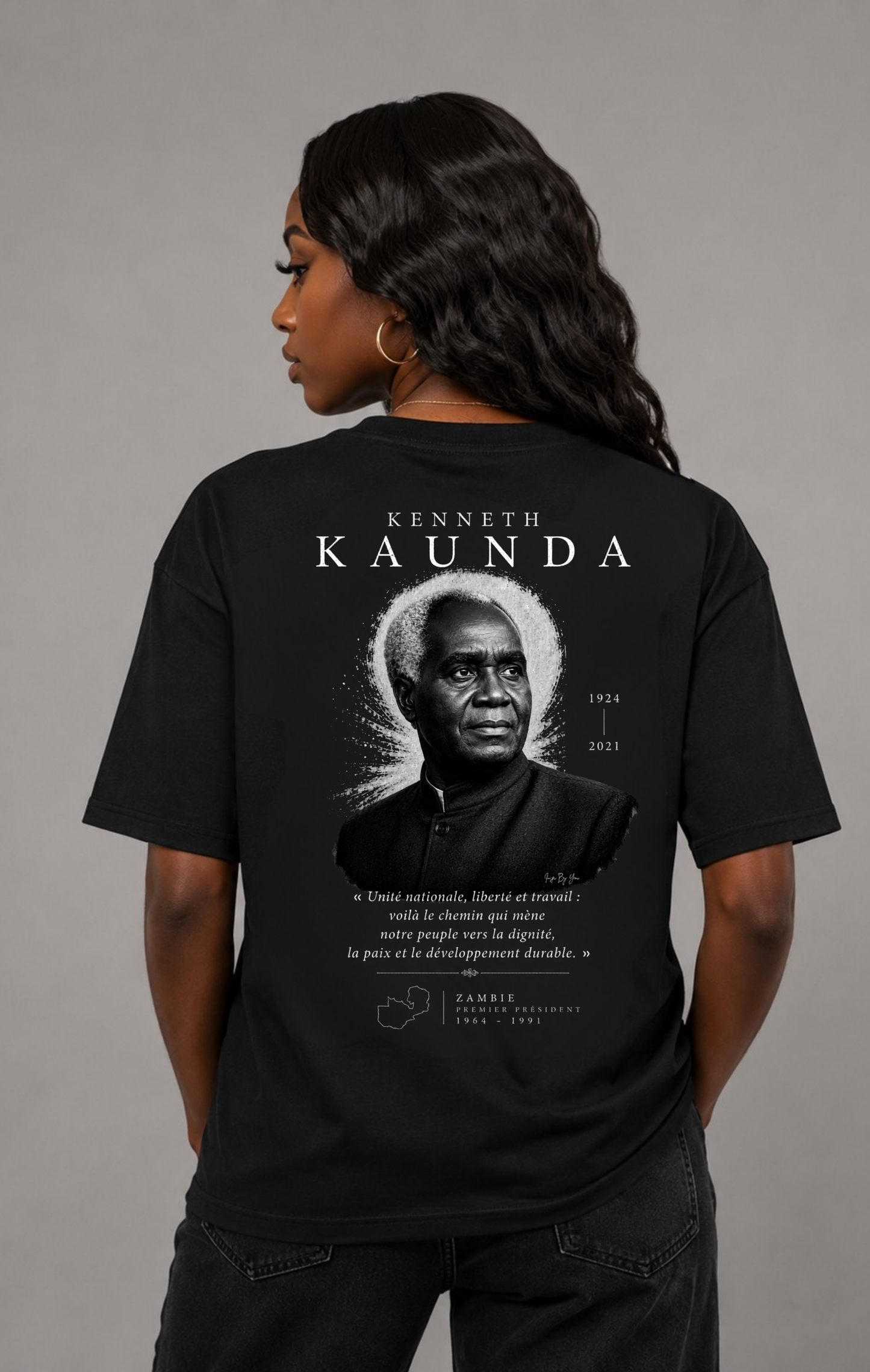 T-shirt KENNETH KAUDRA 🇿🇲Zambie