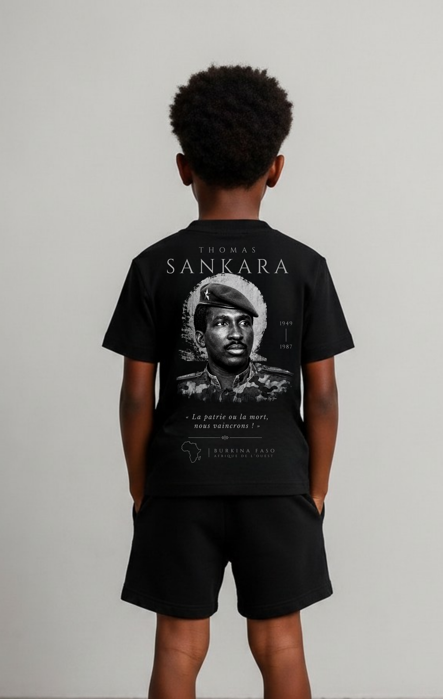 T-shirt Sankara 🇧🇫oversize unisexe Burkina Faso